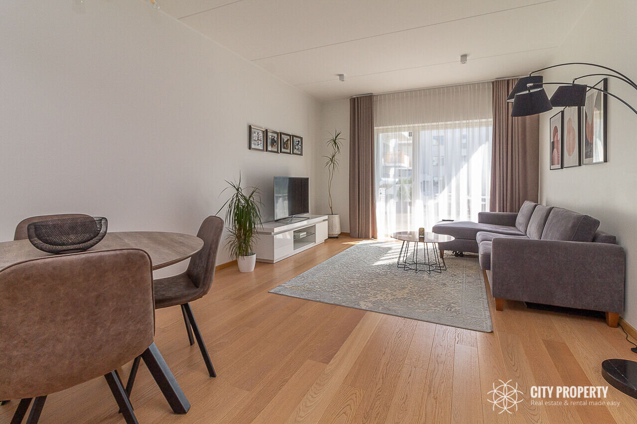 56 m2 / TERRASS / PARKIMINE / MÖÖBEL