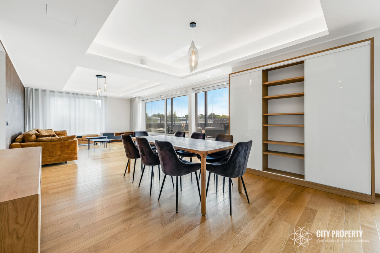 Unikaalne penthouse l 123m2 terrass l 2 parkimist