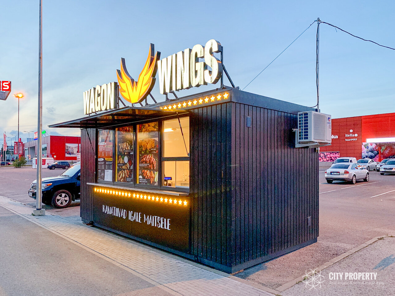 Müüa Wagon Wings bränd! Käru, kioski ja tehnikaga!
