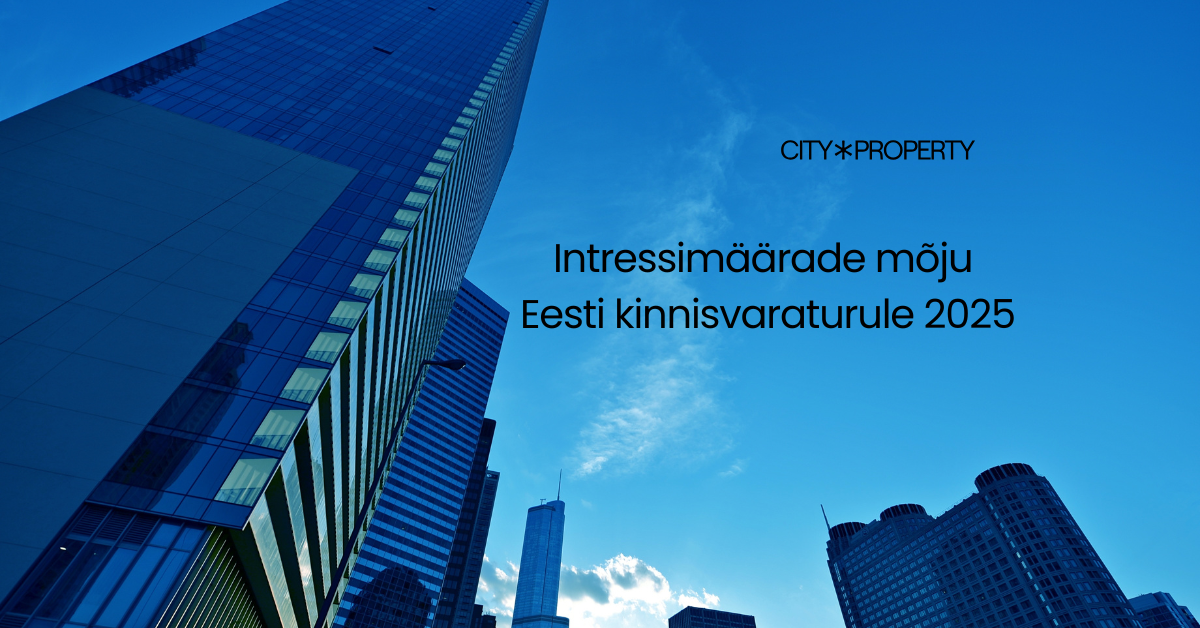Inressimäärade mõju Eesti kinnisvaraturule 2025