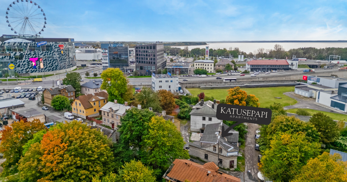 Katusepapi piirkond – kesklinna lähedus, kuid rahulikuma rütmiga linnakodu